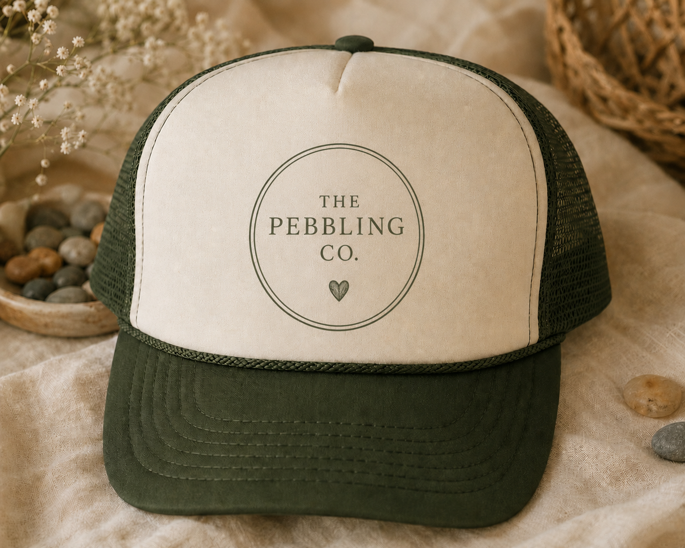 The Pebbling Co. Trucker Hat